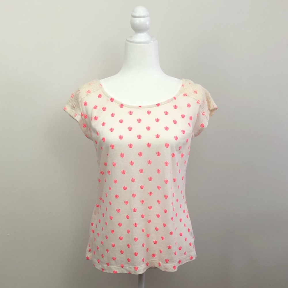 Hot Pink Patterned Merona Tee